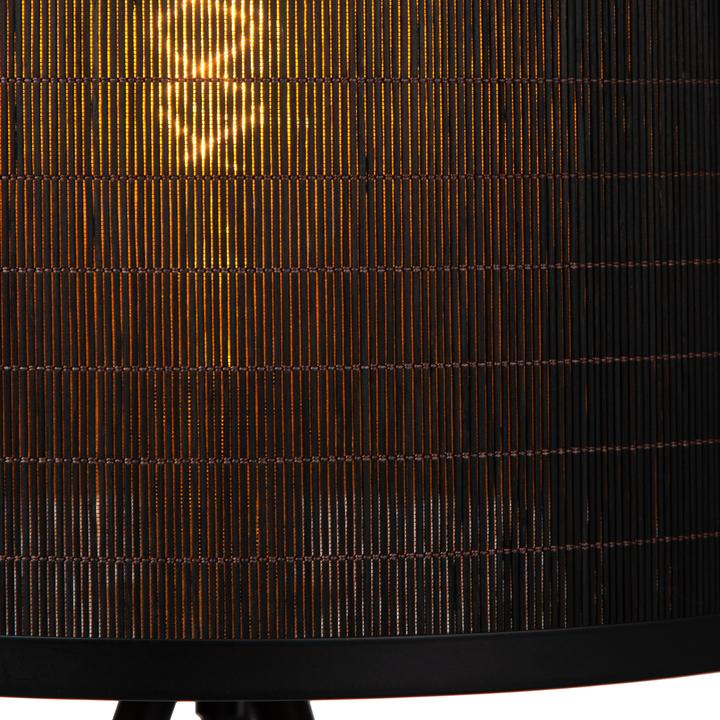 Actual product image Lucide TAGALOG - Floor Lamp - Ø 60 cm - 1xE27 - Black 21729/81/30 (E27)