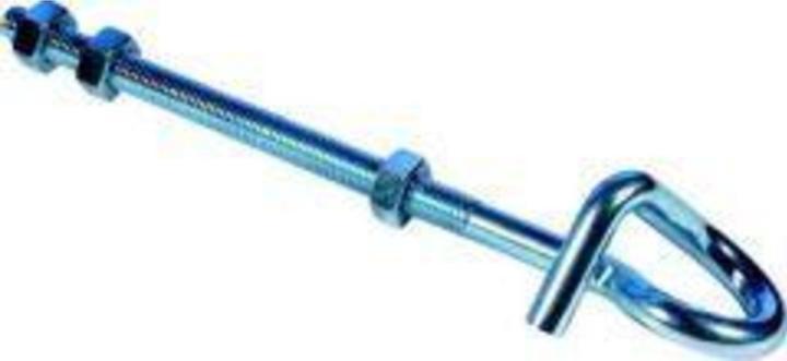 Pösamo Schaukelhaken m.M12 Gew. galZn 10,6x160mm