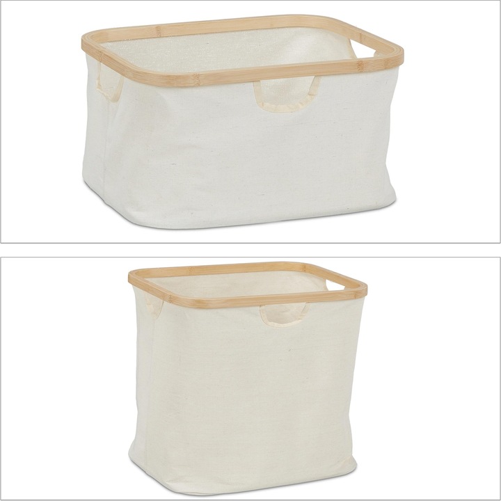 Actual product image Relaxdays Laundry basket (123 l)