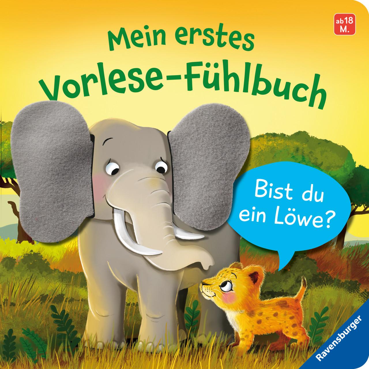 Mein erstes Vorlese-Fühlbuch: Bist du ein Löwe?, Kinderbücher von Iris Blanck, Kathrin Lena Orso
