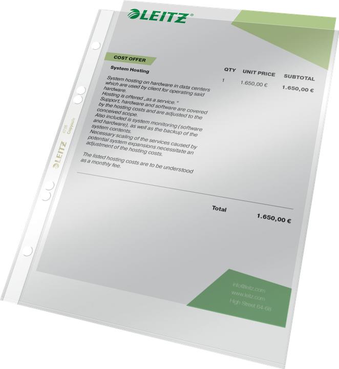 Produktbild Leitz Zeigetasche Super Premium (A5, 100x)