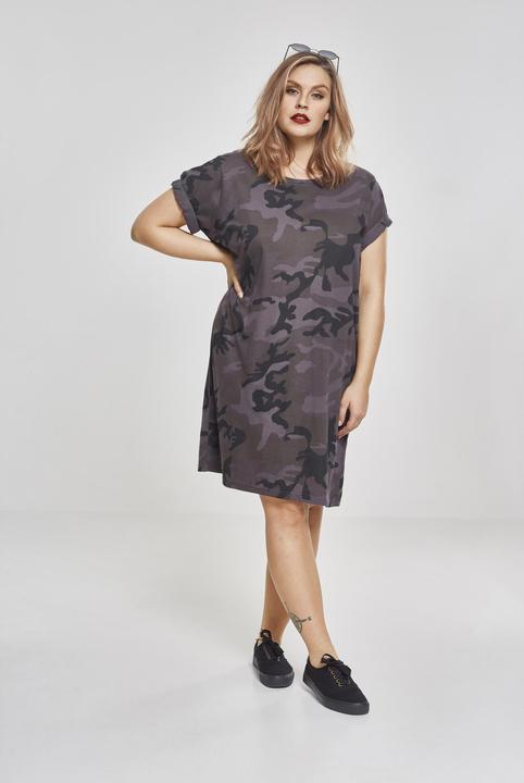 Actual product image Urban Classics Ladies Camo Tee Dress (XS)