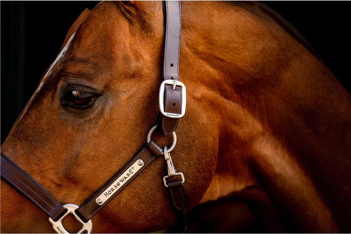 Produktbild Horseware Lederhalfter Signature