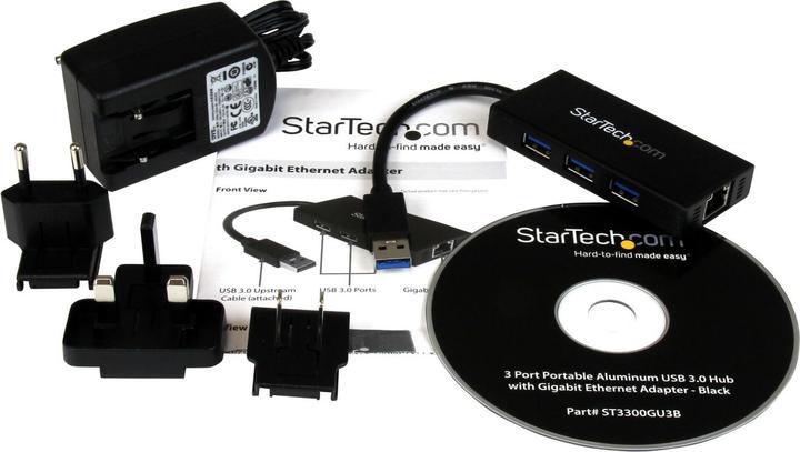 Produktbild StarTech USB 3.0 to 3-port USB Hub (USB-A, 3 Ports)