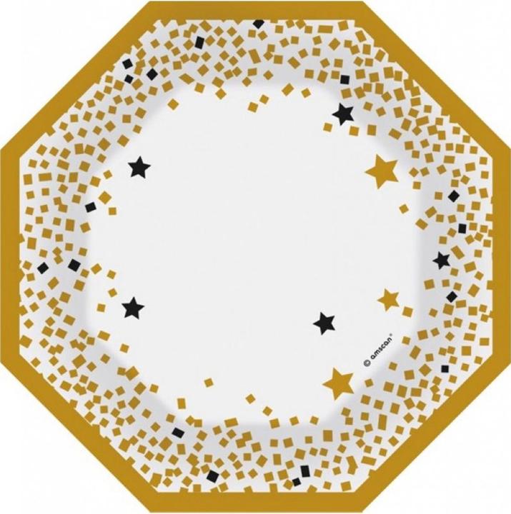 Produktbild Amscan Teller Sternen (10x)