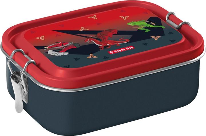 Step by Step Brotzeitbox Edelstahl-Lunchbox