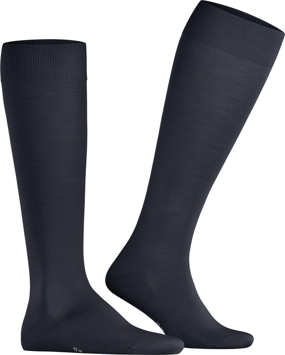 Image du produit Falke Clima Wool (Lot de 3) Chaussettes hauteur genou, couleur 6370 dark navy, taille 39-40 (39 - 40)