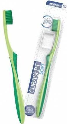 Actual product image Curasept Soft Toothbrush - Medium 017 (Soft)
