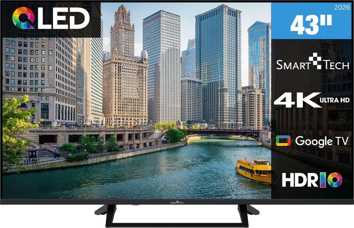 Smart Tech 43" Google TV QLED (43QG06V) (43", QLED, 4K)