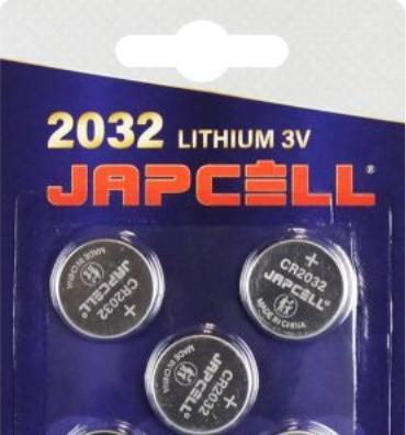 Actual product image Japcell Lithium CR2032 (5 pcs., CR2032)