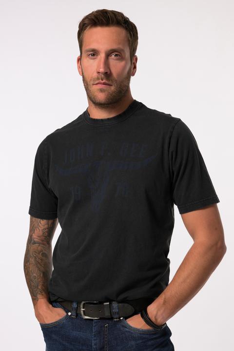 Image du produit JP1880 T-shirt JP 1880, manches courtes et imprimé poitrine, style vintage – jusqu'au 8 XL (5XL)
