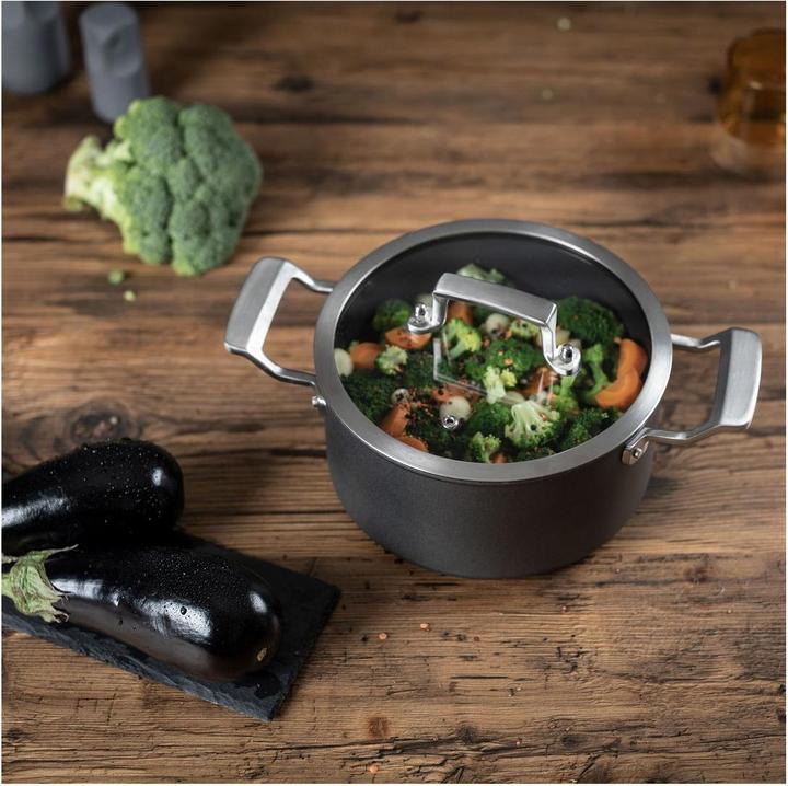 Image du produit Kuhn Rikon NEW LIFE Pro Recycling faitout 2.0 L · Ø 18 cm (18 cm, Casserole, Acier inoxydable, Aluminium)