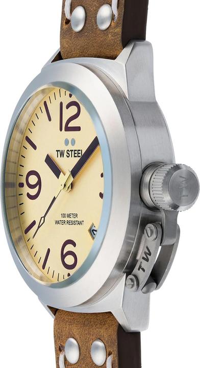 Produktbild TW-Steel CS100 Canteen Herrenuhr 45mm 10ATM (Analoguhr, 45 mm)