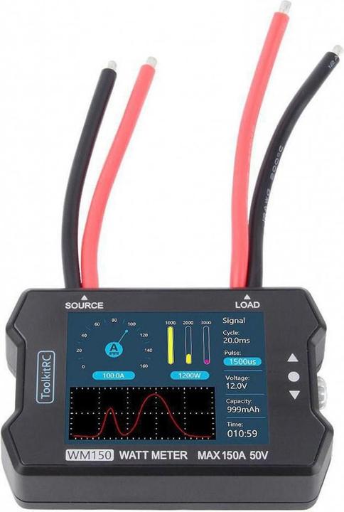 Actual product image Toolkitrc Battery tester WM150 Advanced Watt & Power Meter