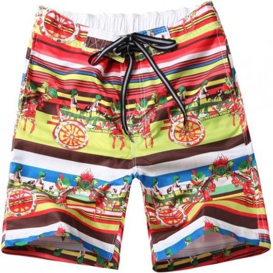 Produktbild Hermex Stylische Surfer Badehose Badeshorts Short Hose / Grösse M (M)