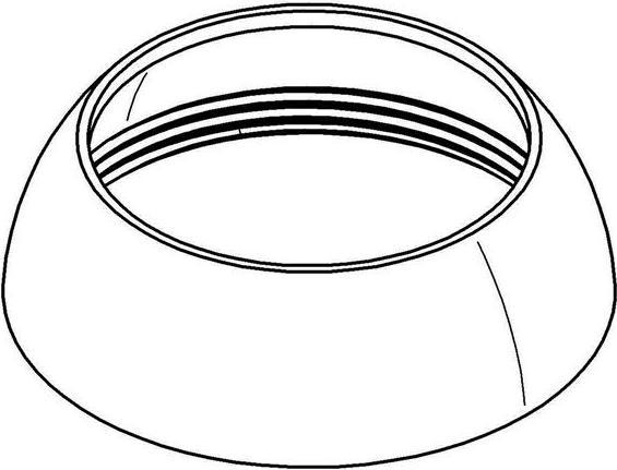 Actual product image Grohe EICHELBERG cover rosette 440420 for EHM 44042026 with cartridges K35/40mm chrome with cartridge...