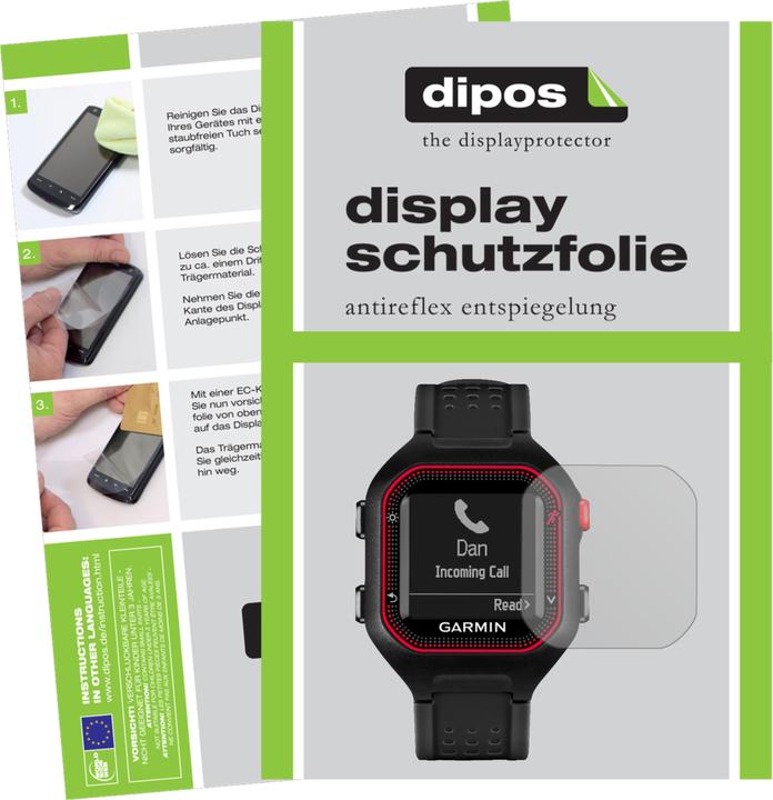 Actual product image Dipos Screen Protector Anti-Glare (Forerunner 25)