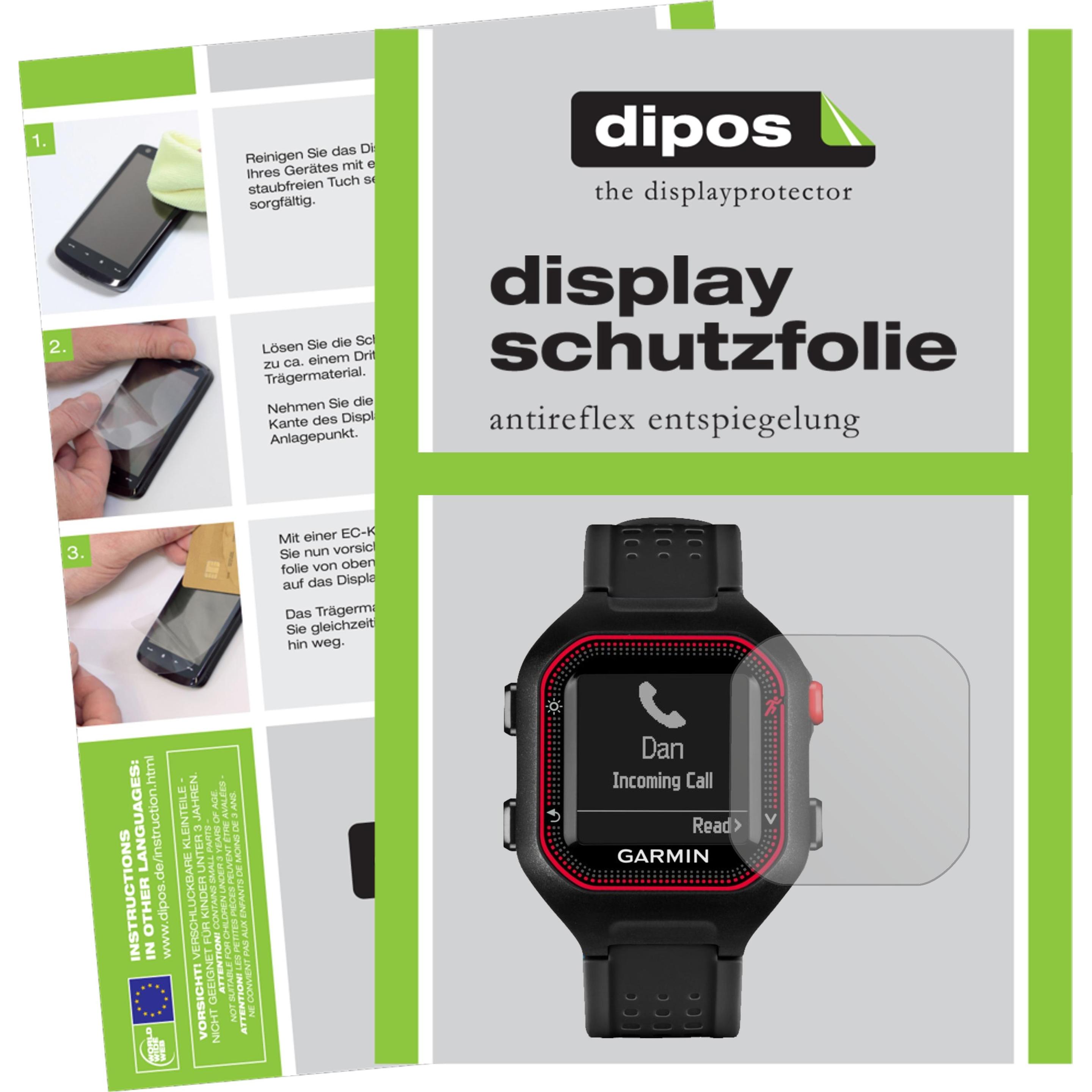 Dipos Displayschutzfolie Antireflex, Smartwatch Schutzfolie, Transparent