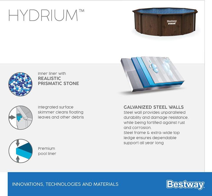 Image du produit Bestway Hydrium (Ø 488 x 130 cm)