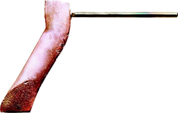 Sievert Pièce de cuivre en forme de marteau, coudée ovale 500 g