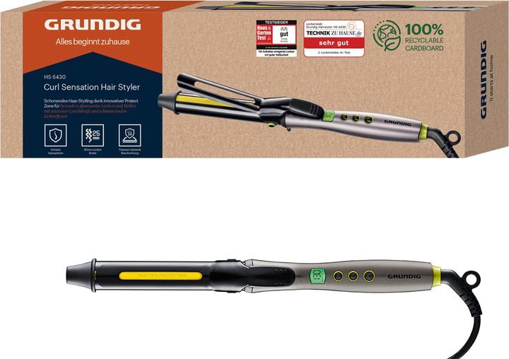 Actual product image Grundig curling tongs (25 mm)