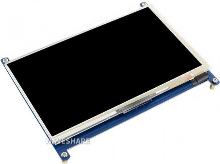 Actual product image WaveShare 7inch Capacitive Touch Display LCD (C) 1024×600 HDMI