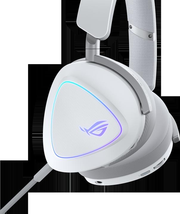 Productafbeelding ASUS Headset ROG Delta II WHT (Bedraad, Draadloze)