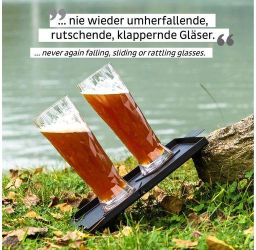 Immagine prodotto Silwy Bicchieri di plastica magnetici Birra (0.50 l, 6 x)