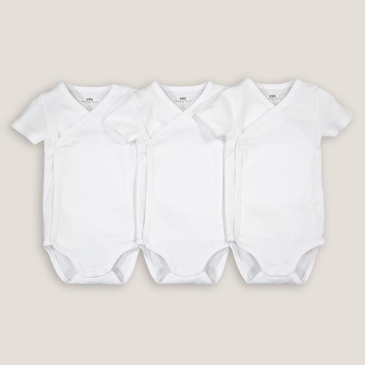 Produktbild La Redoute Collections 3er-Pack Bodys aus Bio-Baumwolle