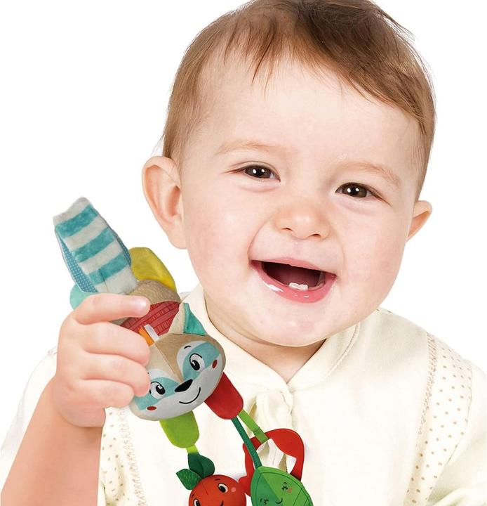 Produktbild Clementoni Clip Easy Peasy Waschbär Plüschtier