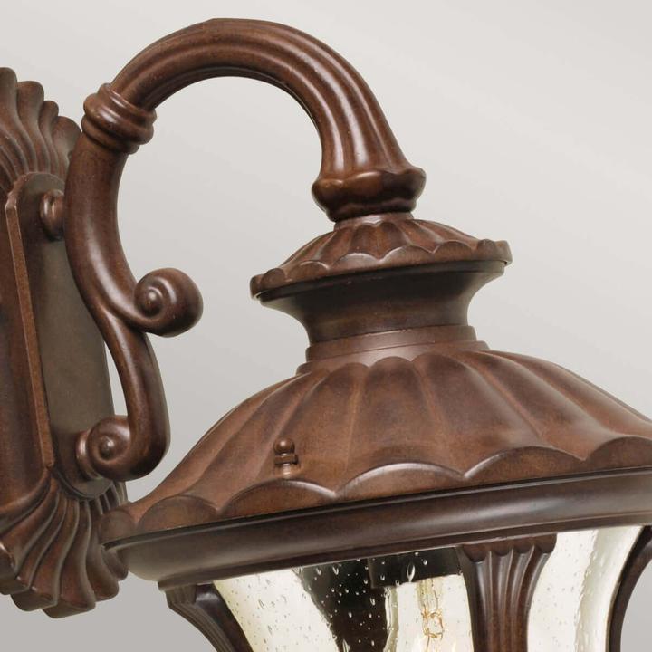 Produktbild Elstead Lighting Chicago Aussen-Wandleuchte E27 47cm Rostige Bronze Patina IP44 (E27, IP44)