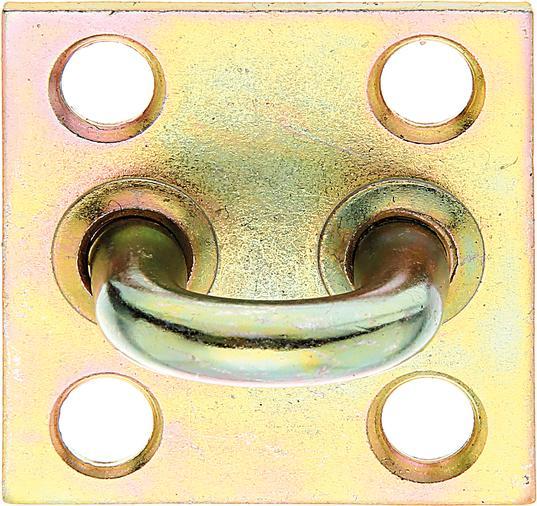 Image du produit GAH Loquet Longueur 93,5 mm Largeur 31,5 mm Acier galvanisé passivé à film épais (10 pcs)