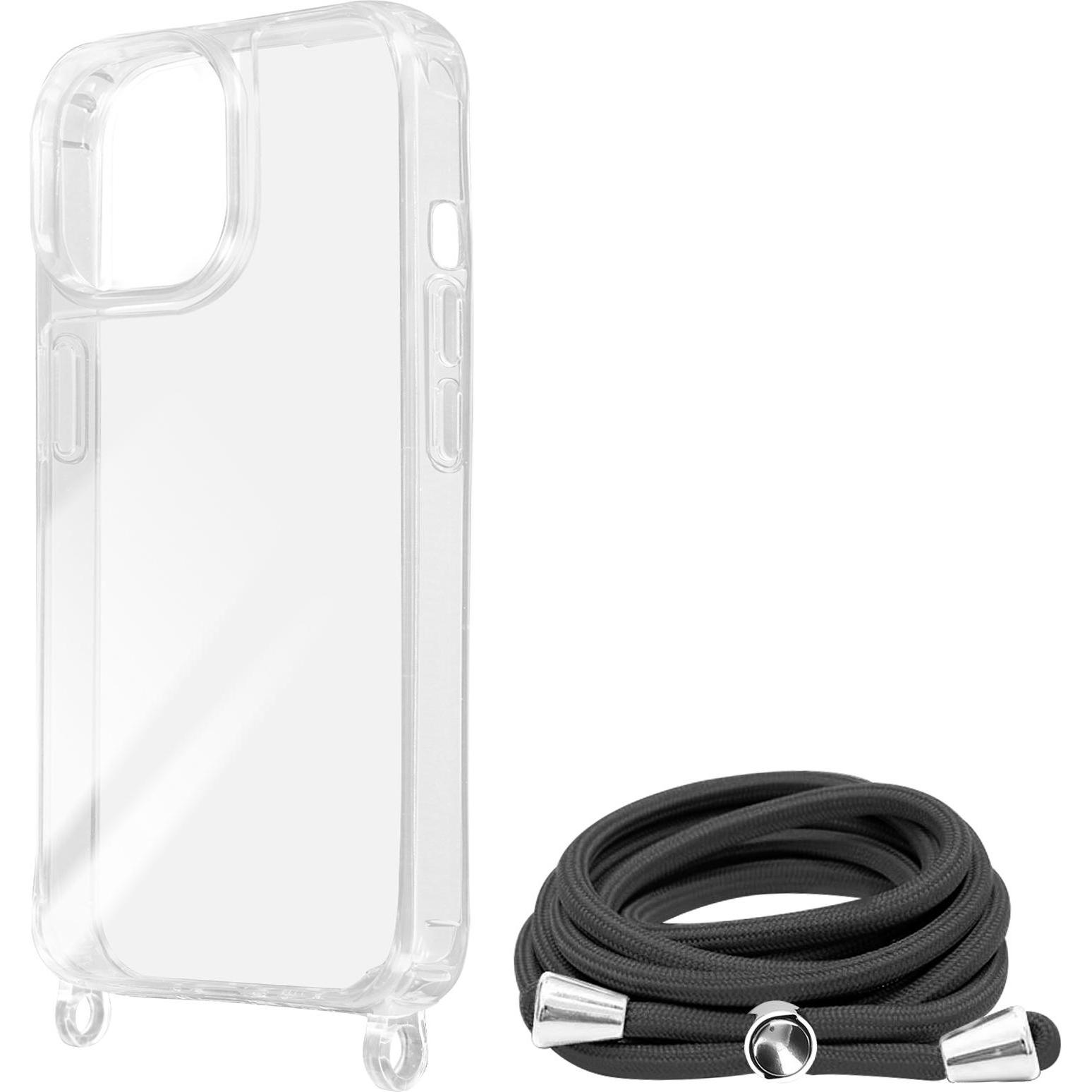 Thumbnail - Avizar Corda, mit 90cm langer Kette und Bumper-Ecken Series, Handykette, Transparent