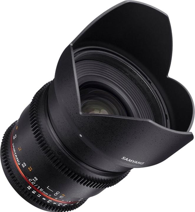 Produktbild Samyang 16mm T2.2 VDSLR II Canon EF-S (Canon EF, APS-C / DX)
