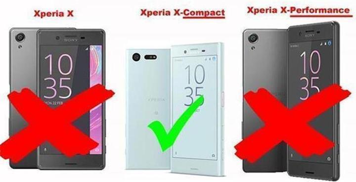 Produktbild Cadorabo Book Invisible Magnet Cover (Sony Xperia X Compact)