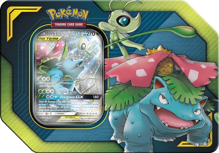 Immagine prodotto Pokémon TAG TEAM Pikachu & Zekrom GX Tin Box (Inglese, Box Set e Collezione)