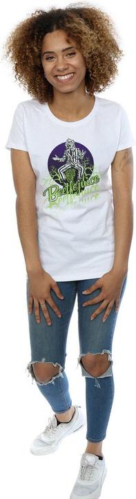 Image du produit Beetlejuice T-shirt en coton Faded Pose Femme/Femme (XL)