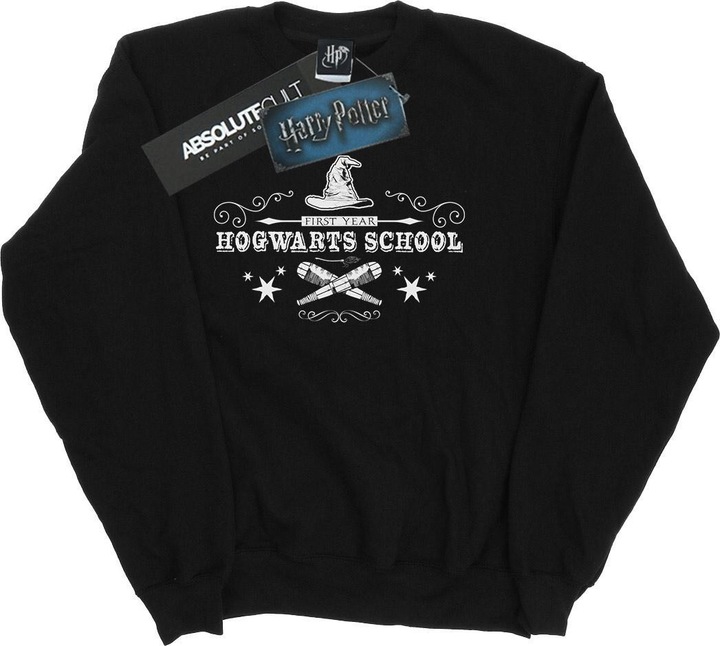 Actual product image Girls Hogwarts First Year Sweatshirt (140, 146)