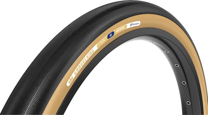 Actual product image Panaracer GravelKing folding tyre - Black/Brown 28" (Tyre width: 28mm Tubed) (28 x 2.00, 28-622)