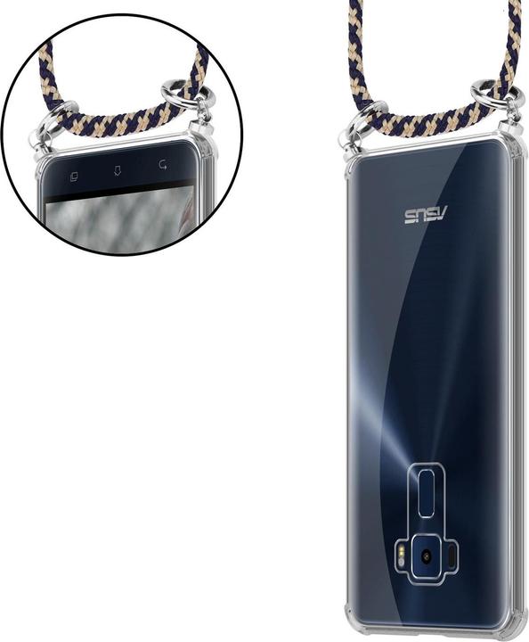 Produktbild Cadorabo TPU Handy Kette SILBER Cover