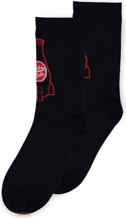 Productafbeelding Difuzed Fallout Nuka Cola - Men's Crew Sock (3Pack) - 43/46 (Set van 3, 43, 46)