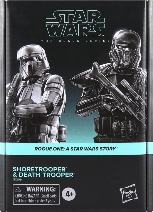 Actual product image Hasbro Star Wars - Shoretrooper et Death Trooper The Black Series