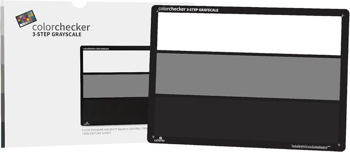 Actual product image Xrite ColorChecker 3-Step Grayscale