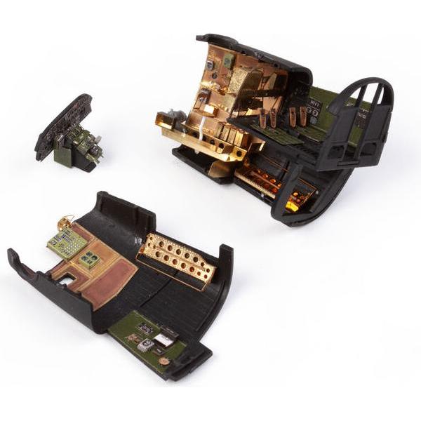 Eduard B-24D cockpit & engines for Airfix