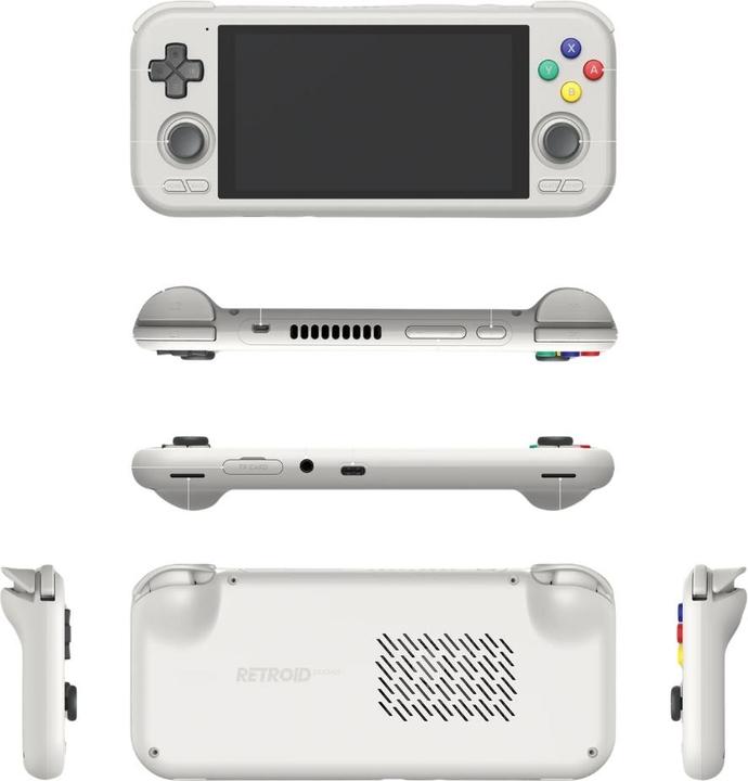 Actual product image Retroid Console Pocket 4 Pro white