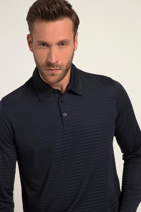Immagine prodotto JP1880 Maglia polo con OEKO-TEX, jacquard, maniche lunghe e colletto polo (3XL)