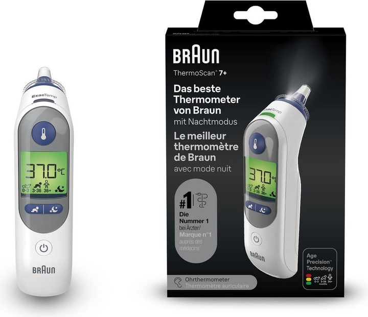 Produktbild Braun ThermoScan 7+ (Ohr)