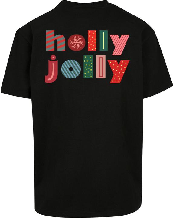 Produktbild Merchcode Christmas Holly Jolly Mood Tee - 182095 (L)