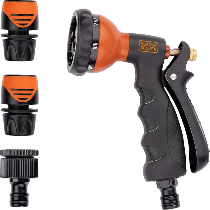 Produktbild Black & Decker 7 pattern deluxe watering set
