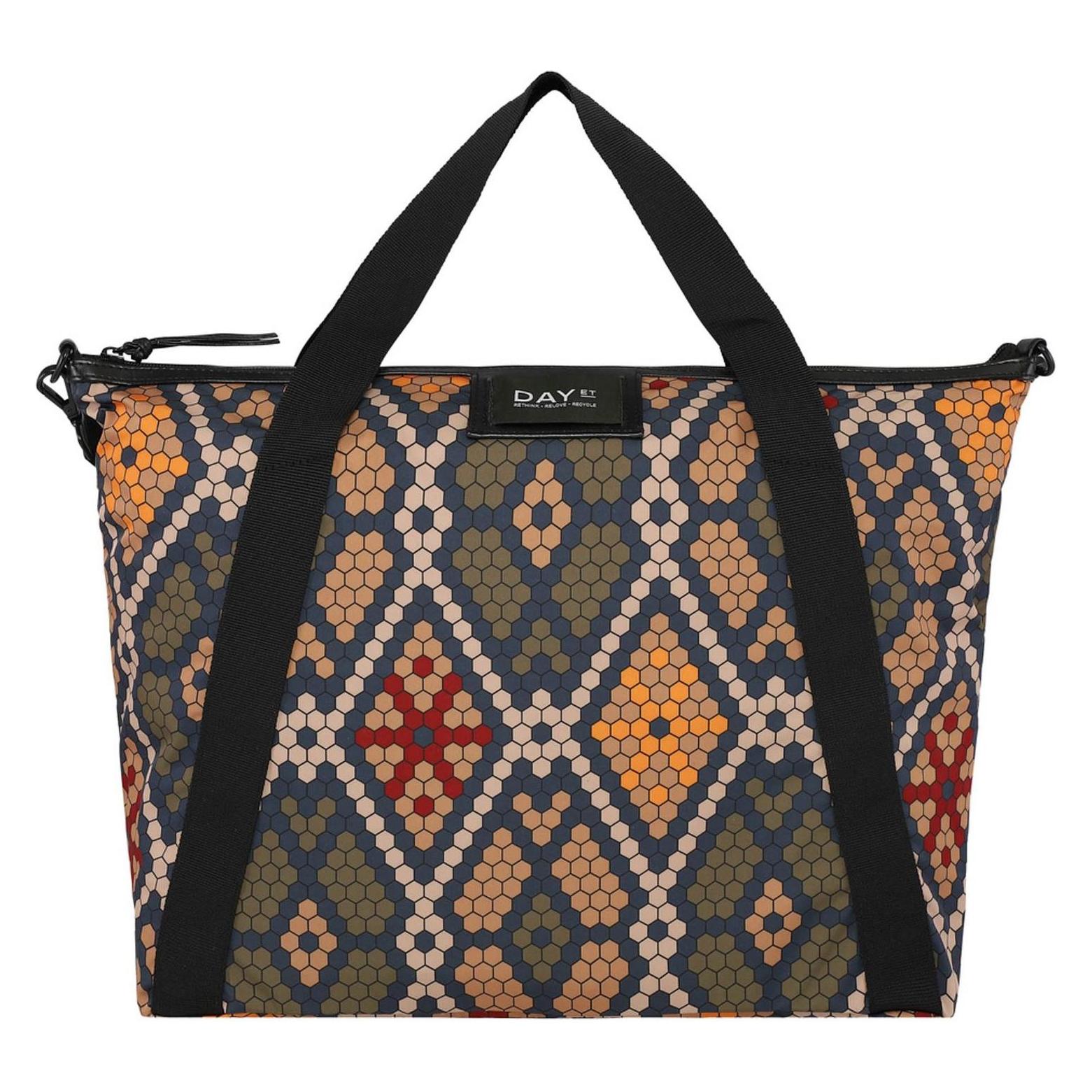 Day Et, Damen, Handtasche, Gweneth Print Crossbody Bag, Blau, Mehrfarbig